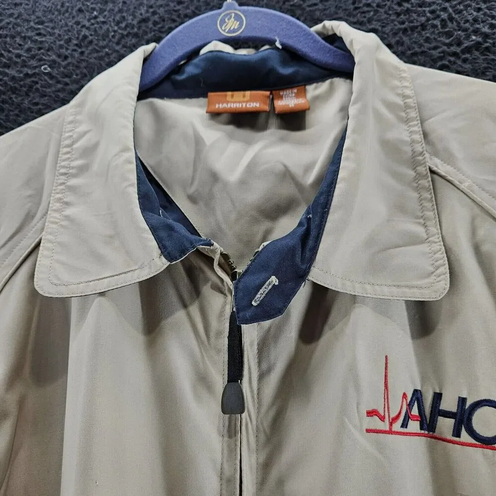 Harriton Womens Jacket Multi-Color Size Medium Polyester Blend Zip Close Pockets - Picture 10 of 13